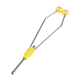 Maxbell Fly Tying Tool Ceramic Tip Bobbin Holder Portable Sturdy Fly Tying Equipment Yellow