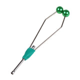 Maxbell Fly Tying Tool Ceramic Tip Bobbin Holder Portable Sturdy Fly Tying Equipment Green