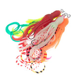 Maxbell Squid Fishing Lure Freshwater Realistic Lake Gift with Sharp Hooks Soft Lure Fluorescent Pink