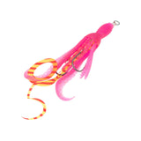 Maxbell Squid Fishing Lure Freshwater Realistic Lake Gift with Sharp Hooks Soft Lure Fluorescent Pink
