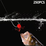 Maxbell 250x Dynamic Teasing Fishing Soft Beads Gifts Lifelike Floating Action Lures 4mm