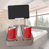 Maxbell Tub Tray Table Non Slip for Pool Accessory  Wall above Ground Bathtub