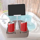 Maxbell Tub Tray Table Non Slip for Pool Accessory  Wall above Ground Bathtub