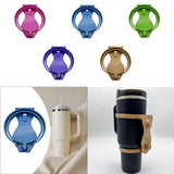 Maxbell Tumbler Cup Holder Insert Drink Attachment for Hole Bag Beach Tote Commuting Pink