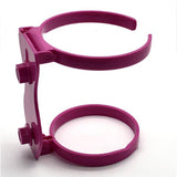 Maxbell Tumbler Cup Holder Insert Drink Attachment for Hole Bag Beach Tote Commuting Pink