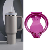Maxbell Tumbler Cup Holder Insert Drink Attachment for Hole Bag Beach Tote Commuting Pink