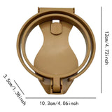 Maxbell Tumbler Cup Holder Insert Drink Attachment for Hole Bag Beach Tote Commuting Khaki