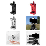 Maxbell Phone Stand for Tripod Hot Shoe Light Mount Clip for Office Living Room Home Black