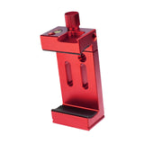 Maxbell Phone Stand for Tripod Hot Shoe Light Mount Clip for Office Living Room Home Red