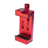Maxbell Phone Stand for Tripod Hot Shoe Light Mount Clip for Office Living Room Home Red