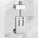 Maxbell Phone Stand for Tripod Hot Shoe Light Mount Clip for Office Living Room Home Gray