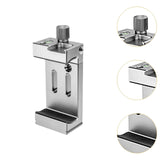 Maxbell Phone Stand for Tripod Hot Shoe Light Mount Clip for Office Living Room Home Gray