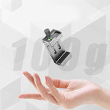 Maxbell Phone Stand for Tripod Hot Shoe Light Mount Clip for Office Living Room Home Gray