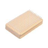 Maxbell Snowboard Waxing Brush Trip Maintenance Tool for Wax Removal Cleaning Adults Nylon