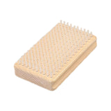 Maxbell Snowboard Waxing Brush Trip Maintenance Tool for Wax Removal Cleaning Adults Nylon