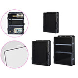 Maxbell Outdoor Electrical Box Sturdy Circuit Breaker Protection for Garden Workshop 17.9cmx10cmx25.3cm