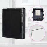 Maxbell Outdoor Electrical Box Sturdy Circuit Breaker Protection for Garden Workshop 17.9cmx10cmx25.3cm