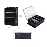 Maxbell Outdoor Electrical Box Sturdy Circuit Breaker Protection for Garden Workshop 30cmx12cmx44.5cm