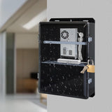 Maxbell Outdoor Electrical Box Sturdy Circuit Breaker Protection for Garden Workshop 30cmx12cmx44.5cm