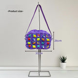 Maxbell Inflatable Beach Bag Portable Washable Beach Pouch with Strap for Beach Trip