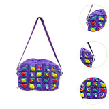 Maxbell Inflatable Beach Bag Portable Washable Beach Pouch with Strap for Beach Trip