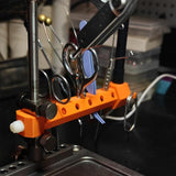 Maxbell Fly Tying Tool Fishing Tool Professional Compact Metal Equipment Gear Orange