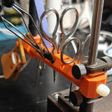 Maxbell Fly Tying Tool Fishing Tool Professional Compact Metal Equipment Gear Orange