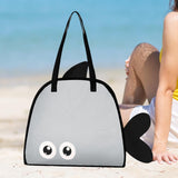 Maxbell Shower Tote Bag Sturdy Summer Beach Travel Bag for Summer Essentials College Black