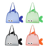 Maxbell Shower Tote Bag Sturdy Summer Beach Travel Bag for Summer Essentials College Black