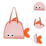 Maxbell Shower Tote Bag Sturdy Summer Beach Travel Bag for Summer Essentials College Orange