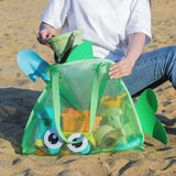 Maxbell Shower Tote Bag Sturdy Summer Beach Travel Bag for Summer Essentials College Orange