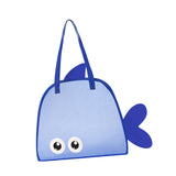 Maxbell Shower Tote Bag Sturdy Summer Beach Travel Bag for Summer Essentials College Blue