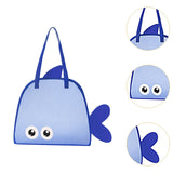 Maxbell Shower Tote Bag Sturdy Summer Beach Travel Bag for Summer Essentials College Blue