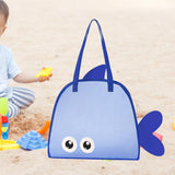 Maxbell Shower Tote Bag Sturdy Summer Beach Travel Bag for Summer Essentials College Blue