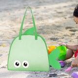 Maxbell Shower Tote Bag Sturdy Summer Beach Travel Bag for Summer Essentials College Green