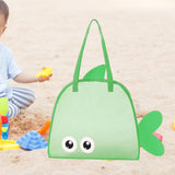 Maxbell Shower Tote Bag Sturdy Summer Beach Travel Bag for Summer Essentials College Green