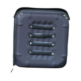 Maxbell Seasoning Bottle Storage Bag Cooking Utensil Holder for Picnic Camping Beach Black