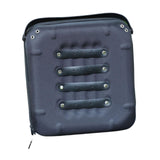 Maxbell Seasoning Bottle Storage Bag Cooking Utensil Holder for Picnic Camping Beach Black