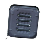 Maxbell Seasoning Bottle Storage Bag Cooking Utensil Holder for Picnic Camping Beach Black