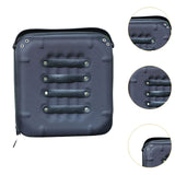 Maxbell Seasoning Bottle Storage Bag Cooking Utensil Holder for Picnic Camping Beach Black