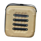 Maxbell Seasoning Bottle Storage Bag Cooking Utensil Holder for Picnic Camping Beach Khaki