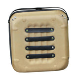 Maxbell Seasoning Bottle Storage Bag Cooking Utensil Holder for Picnic Camping Beach Khaki