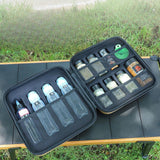 Maxbell Cooking Utensil Holder Picnic Seasoning Storage Bag for Outdoor Beach