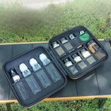 Maxbell Cooking Utensil Holder Picnic Seasoning Storage Bag for Outdoor Beach