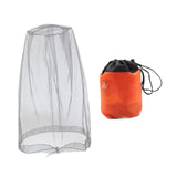Maxbell Bug Bee Face Mesh Cover with Carry Bag Soft for Travel Walking Hiking Gray S