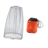 Maxbell Bug Bee Face Mesh Cover with Carry Bag Soft for Travel Walking Hiking Gray S