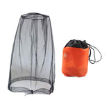Maxbell Bug Bee Face Mesh Cover with Carry Bag Soft for Travel Walking Hiking Black A