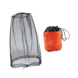 Maxbell Bug Bee Face Mesh Cover with Carry Bag Soft for Travel Walking Hiking Black A