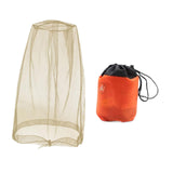 Maxbell Bug Bee Face Mesh Cover with Carry Bag Soft for Travel Walking Hiking Yellow L