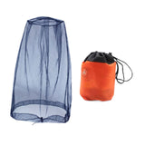 Maxbell Bug Bee Face Mesh Cover with Carry Bag Soft for Travel Walking Hiking Navy S